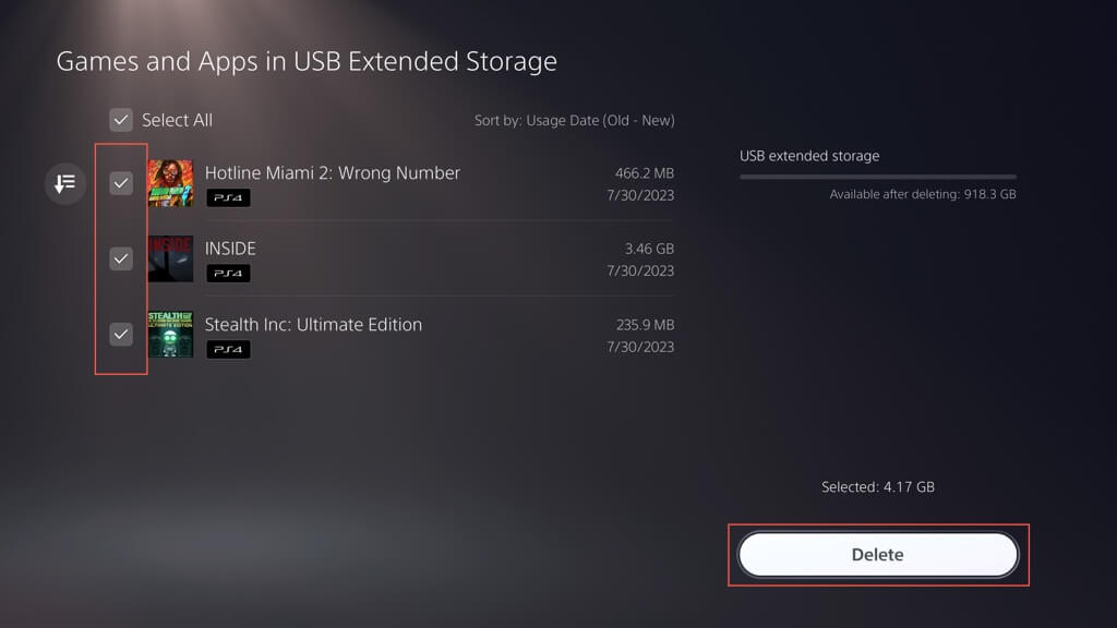 Cinco formas de desinstalar juegos comprimidos en PS5-13 - Consejos técnicos en línea - 5 formas de desinstalar juegos comprimidos en PS5-13