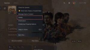 - 5 formas de desinstalar juegos comprimidos en PS5-2