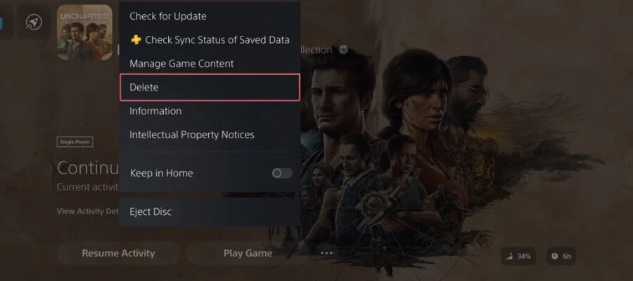 - 5 formas de desinstalar juegos comprimidos en PS5-2